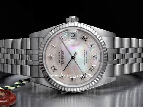 rolex con quadrante madreperla|Rolex Datejust 31 Jubile Quadrante Madreperla Romani 78274.